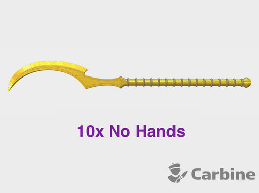 10x Khopesh Staff: Carbine (No Hand) 3d printed