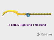 11x Khopesh Staff: Carbine 3d printed