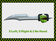 11x Scrap Hacker - Leonidas 3d printed