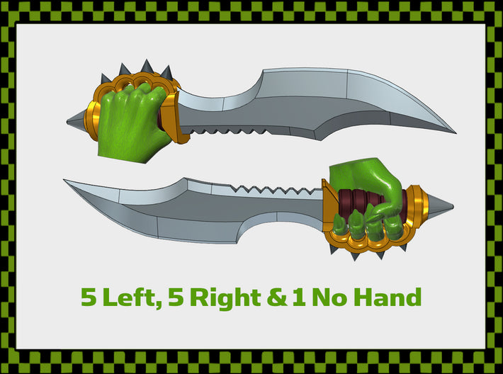 11x Scrap Sabba - Dias 3d printed