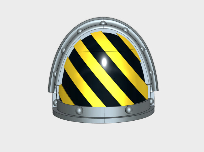 10x Hazard Lines - G:3a Right Shoulders 3d printed