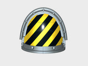 10x Hazard Lines - G:3a Shoulder Pads 3d printed