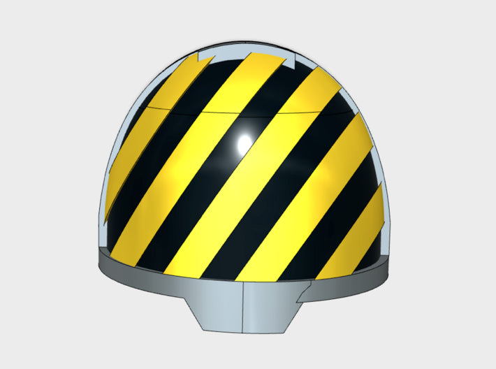 10x Hazard Lines - G:13a Shoulder Pads 3d printed