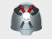 10x SkullGrinders 2 - G:13a Shoulder Pads 3d printed