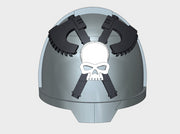 10x Skull Grinders 1 - G:13a Shoulder Pads 3d printed