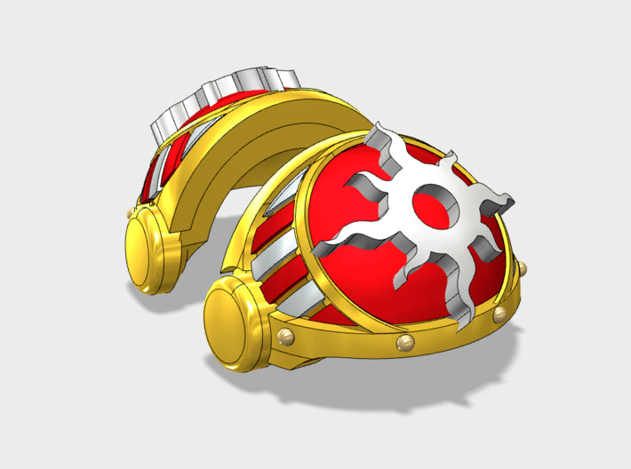 5x Sorcerer Sun - T:3s Scaraba Shoulder Sets 3d printed