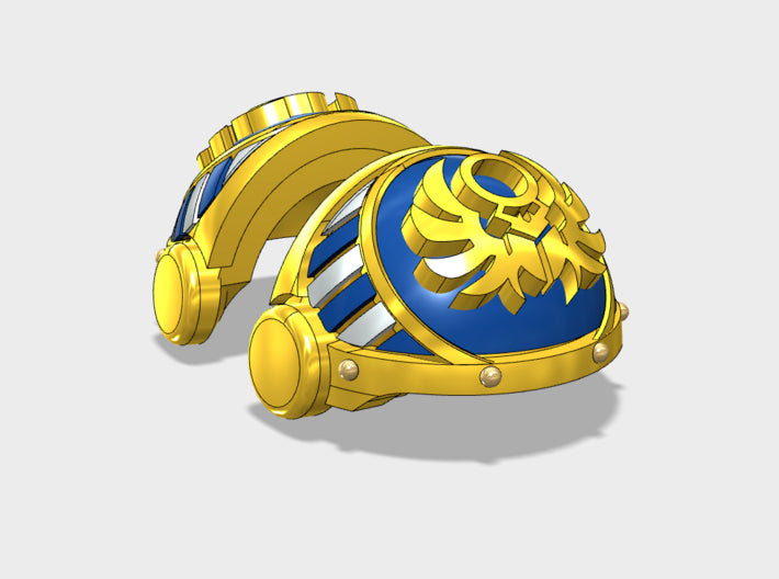 5x Sun Scarabs - T:3s Scaraba Shoulder Sets 3d printed