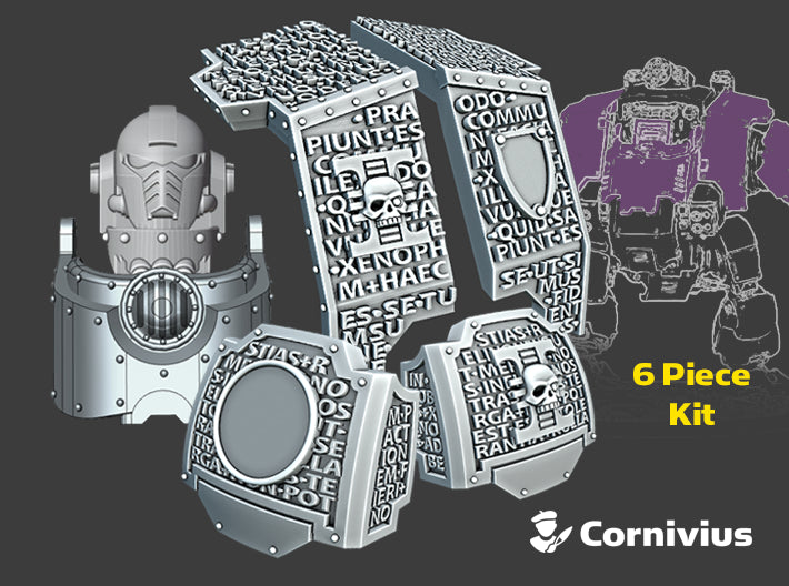 Xenos Hunters : Full Atlas Pattern Kit 3d printed