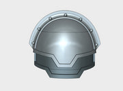 10x Blank - G:13e (Enforcer) Shoulder Pads 3d printed