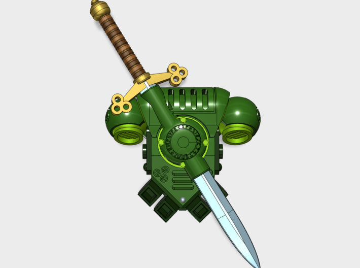 Triskelion - Prime:1 Claymore PACs 3d printed