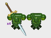 Triskelion - Prime:1 Claymore PACs [Squad 1] 3d printed