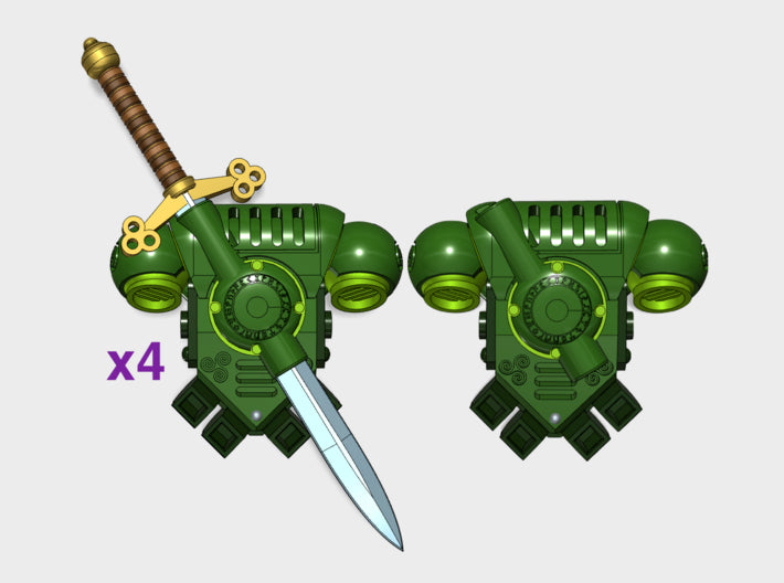 Triskelion - Prime:1 Claymore PACs [Squad 1] 3d printed