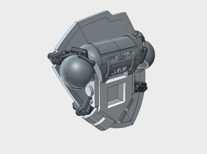 Chained Kite Shield on Prime:1 PACs 3d printed