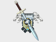 Shaggy Wolves - P1:Wolfskull PACs w/Claymore 3d printed