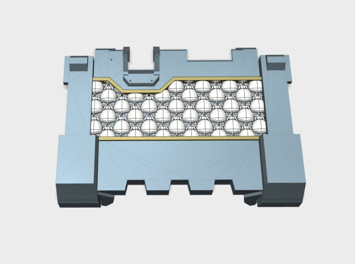 Skull Wall : Impulsor Front Plate 3d printed