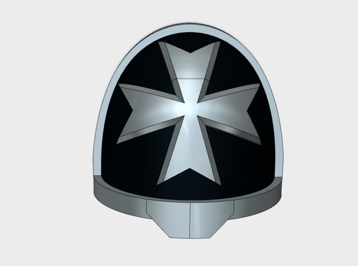 10x Maltese Cross - G:11a Shoulder Pads 3d printed
