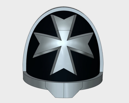 10x Maltese Cross - G:11a Shoulder Pads 3d printed