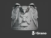 10x Elite - G:4 Eagle Pauldrons 3d printed