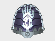 10x Cybornaut - G:11c Shoulder Pads 3d printed