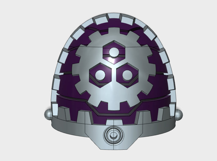 10x Clan Gear Bolt - G:11c Shoulder Pads 3d printed