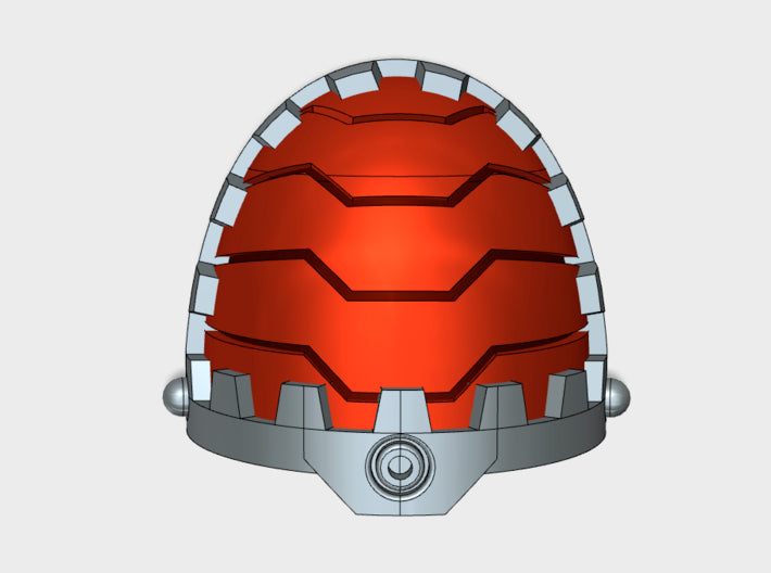 10x Blank - G:11c Tech Shoulder Pads 3d printed