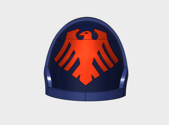 10x Red Ravens - G:10a Left Shoulders 3d printed