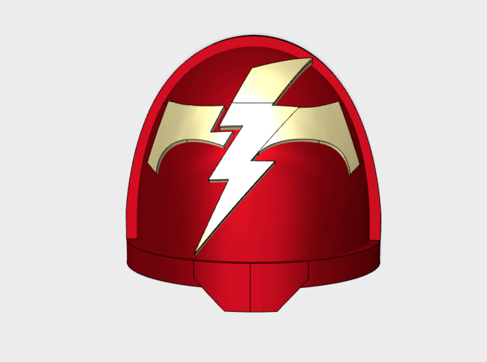 10x Storm Scars - G:11a Shoulder Pads 3d printed