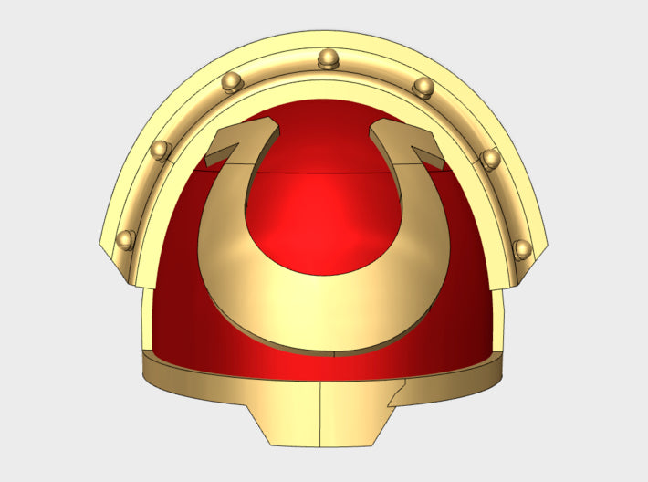 10x Ultra Corps - G:13r Shoulder Pads 3d printed