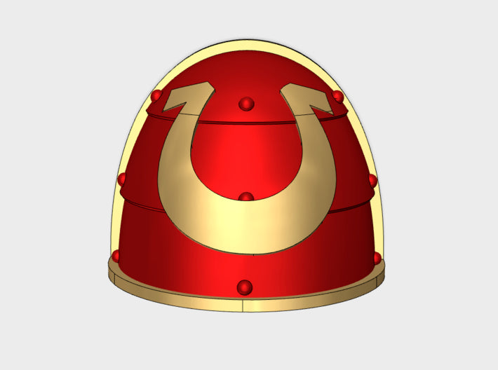 10x Ultra Corps - G:1a Shoulder Pads 3d printed