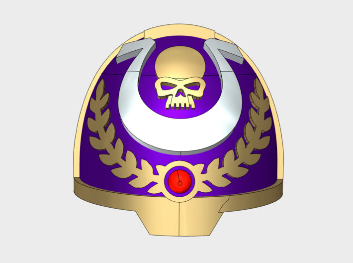 10x Ultra Elite - G:13a Shoulder Pads 3d printed