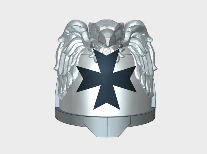 10x Maltese Cross - G:11 Eagle Pauldrons 3d printed