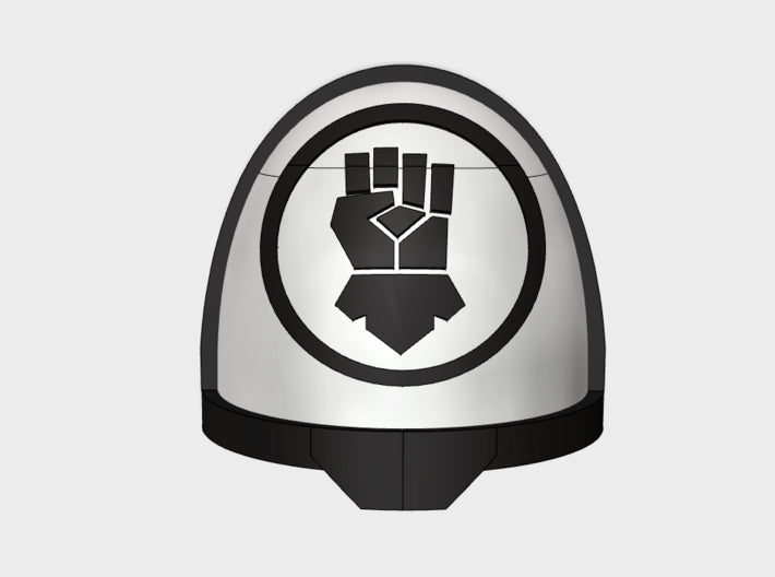 10x Kings Fist - G:11a Shoulder Pads 3d printed