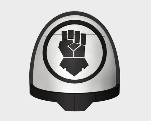 10x Kings Fist - G:11a Shoulder Pads 3d printed