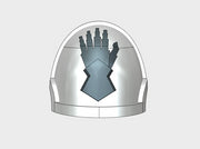 10x Steel Gauntlets - G:10a Left Shoulders 3d printed