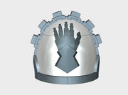 10x Steel Gauntlets - G:10g Shoulder Pads 3d printed