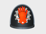 10x Machinists - G:4a Shoulder Pads 3d printed