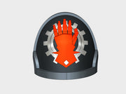 10x Machinists - G:10a Left Shoulders 3d printed