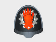 10x Machinists - G:11a Shoulder Pads 3d printed