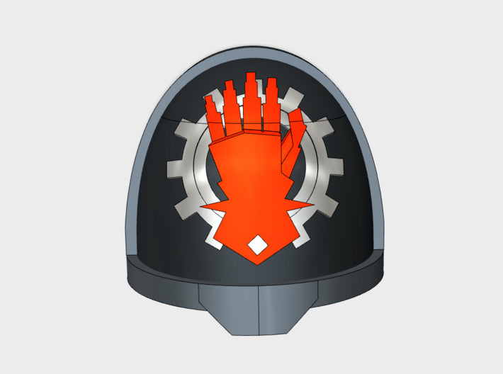 10x Machinists - G:11a Shoulder Pads 3d printed