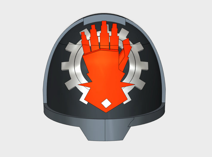 10x Machinists - G:13a Shoulder Pads 3d printed