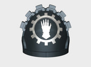 10x Mech Hands - G:10g Shoulder Pads 3d printed