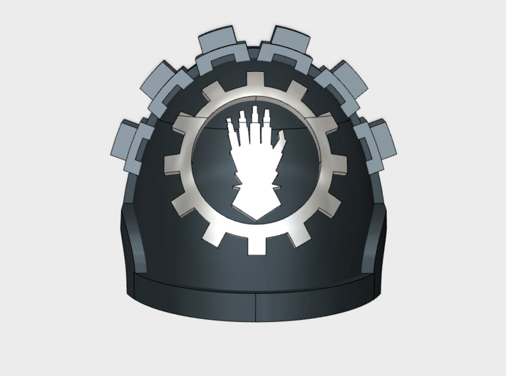 10x Mech Hands - G:10g Shoulder Pads 3d printed