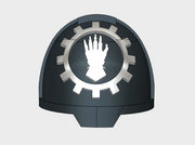 10x Mech Hands - G:13a Shoulder Pads 3d printed