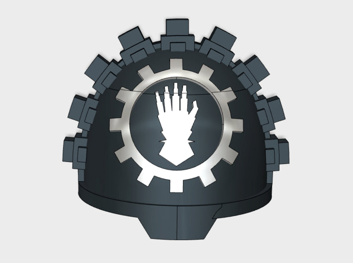 10x Mech Hands - G:13g Shoulder Pads 3d printed