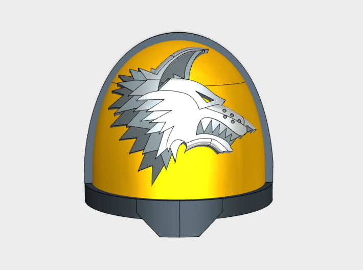 10x Shaggy Wolf - G:11a Right Shoulders 3d printed