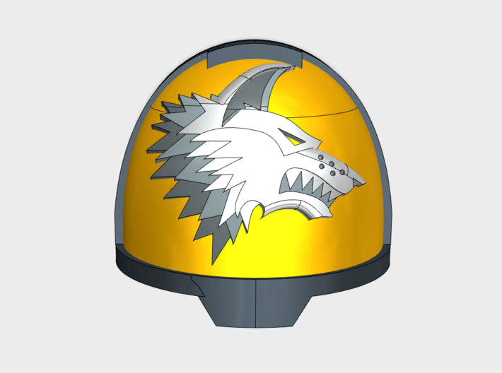 10x Shaggy Wolf - G:13a Right Shoulders 3d printed