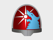 10x Howlers - G:11a Shoulder Pads 3d printed