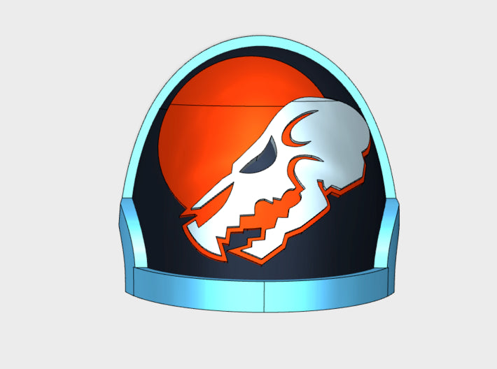 10x Red Moon - G:10a Left Shoulders 3d printed