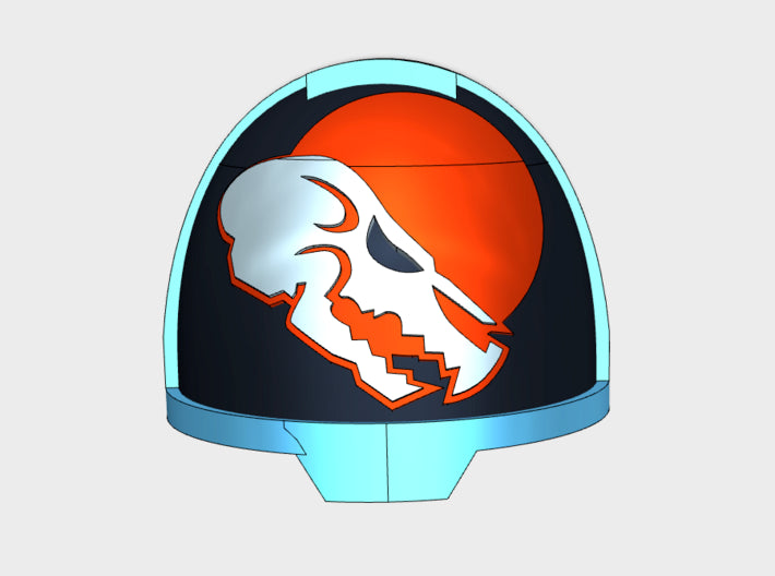 10x Red Moon - G:13a Right Shoulders 3d printed