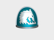 10x Sea Wolves - G:4a Right Shoulders 3d printed